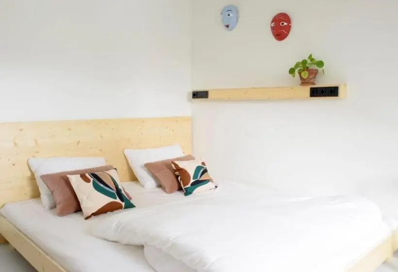 バス共有のスタンダードルーム, The Green Elephant Hostel & Spa