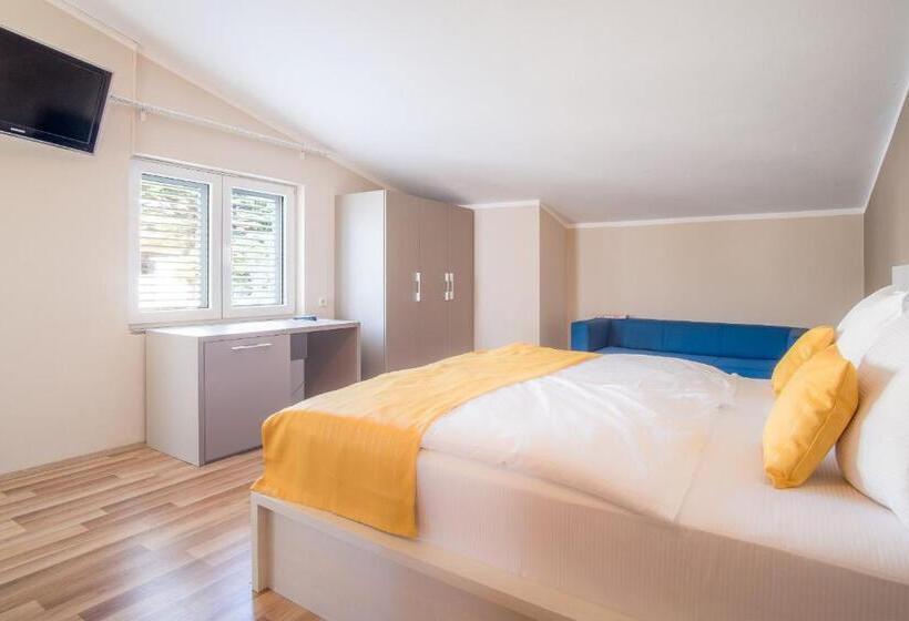Standard Room with Balcony Side Sea View, Rooms Nadia