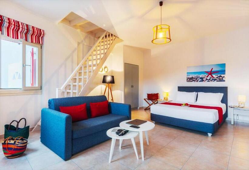 带1个卧室的高级公寓, Aelia Apartments & Suites