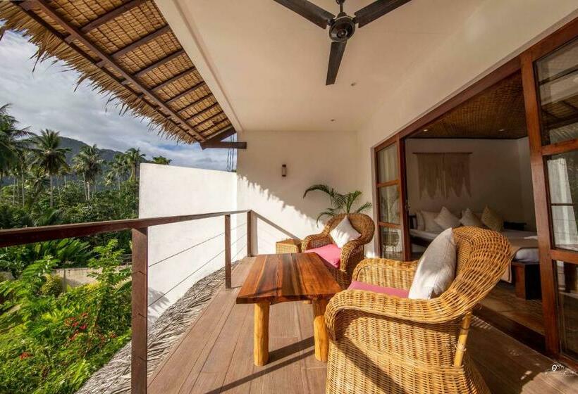 اتاق استاندارد با بالکن, El Nido Moringa Resort