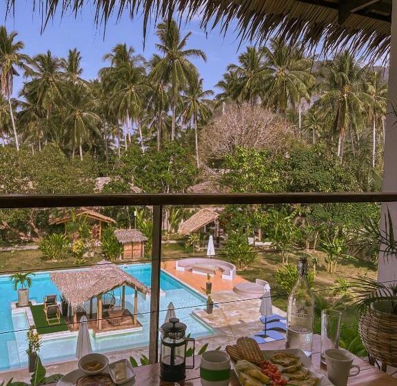 اتاق استاندارد با بالکن, El Nido Moringa Resort