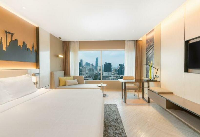 اتاق لوکس با تخت بزرگ, Pathumwan Princess Hotel Sha Extra Plus Certified