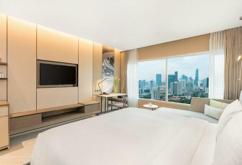 اتاق لوکس با تخت بزرگ, Pathumwan Princess Hotel Sha Extra Plus Certified