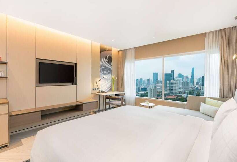اتاق لوکس با تخت بزرگ, Pathumwan Princess Hotel   Sha Extra Plus Certified