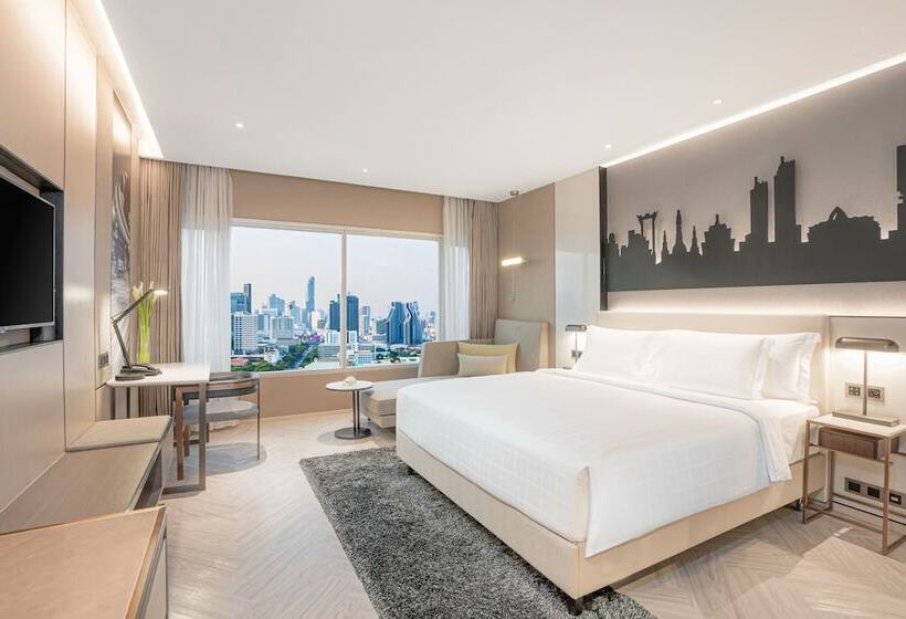 اتاق لوکس با تخت بزرگ, Pathumwan Princess Hotel Sha Extra Plus Certified