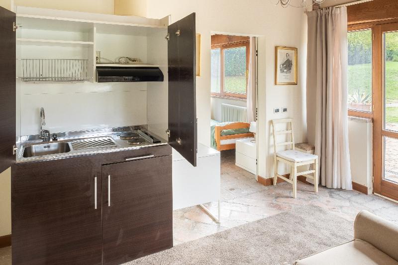 带1个卧室带花园景观的公寓, La Quercia Bolognarooms