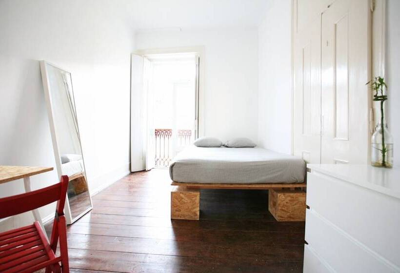 اتاق استاندارد با سرویس بهداشتی مشترک, Friendly Hills Bairro Alto