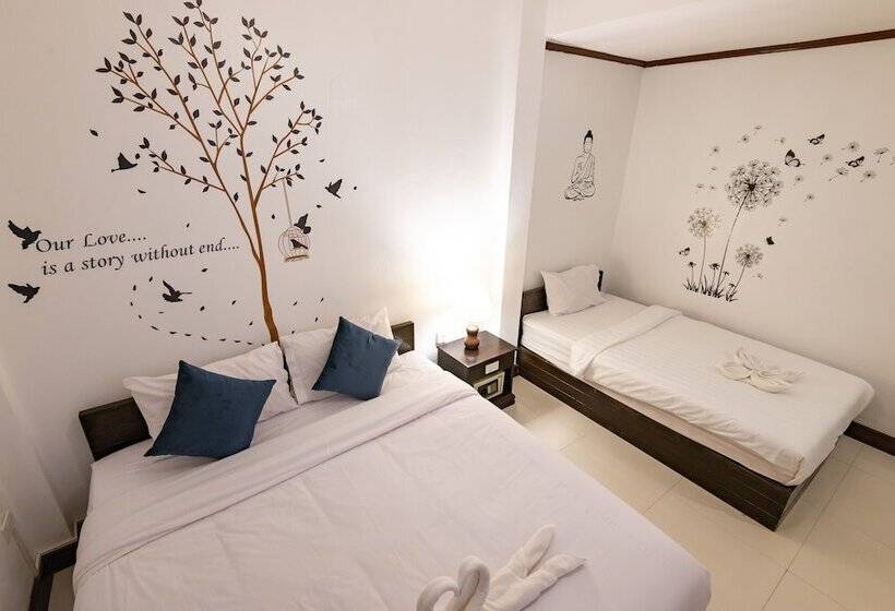 חדר קלאסי לשלושה, Jasmine Ville Guesthouse