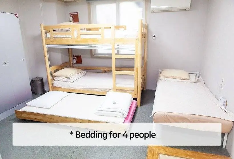 اتاق استاندارد سه نفره, Mihojae Hostel Busan