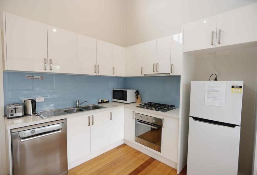 דירת דלוקס 2 חדרי שינה, Apollo Bay Seal Apartments