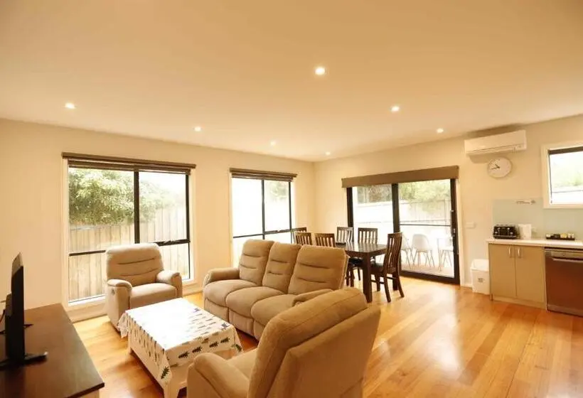 ２ベッドルームデラックスアパートメント, Apollo Bay Seal Apartments