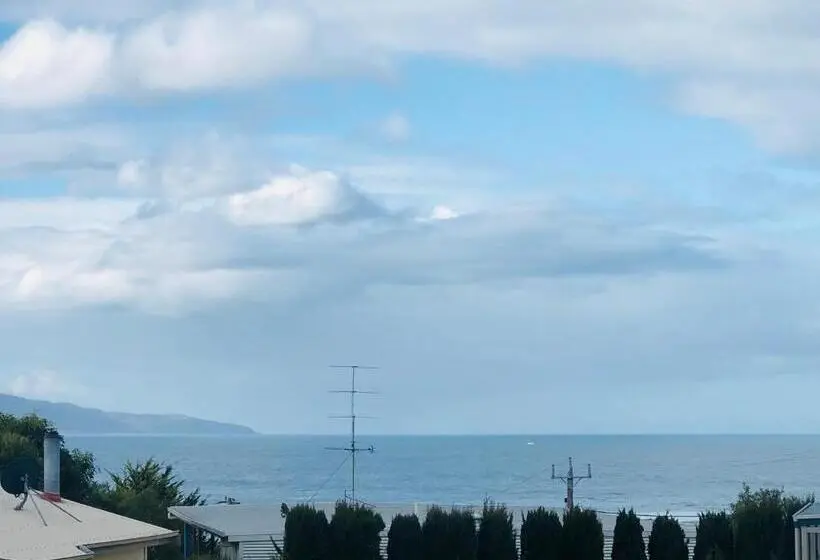 オーシャンビューの２ベッドルームデラックスアパート, Apollo Bay Seal Apartments