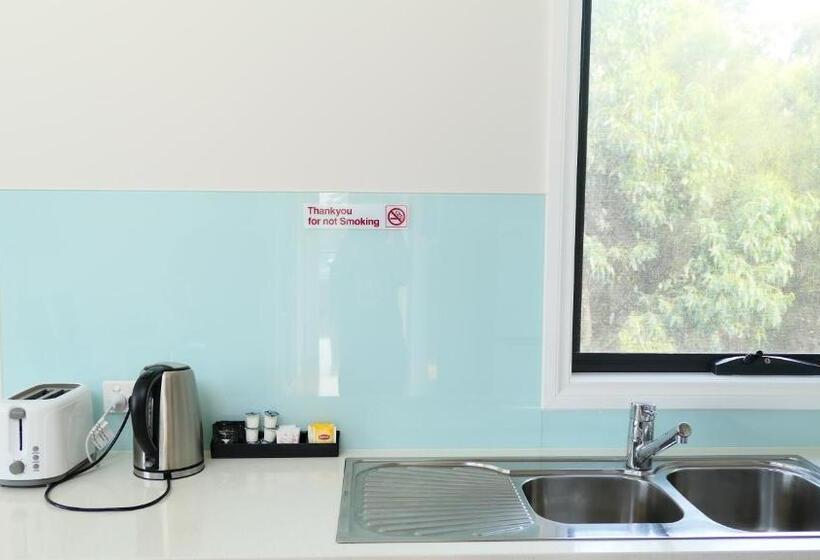 דירת דלוקס 2 חדרי שינה עם נוף לים, Apollo Bay Seal Apartments