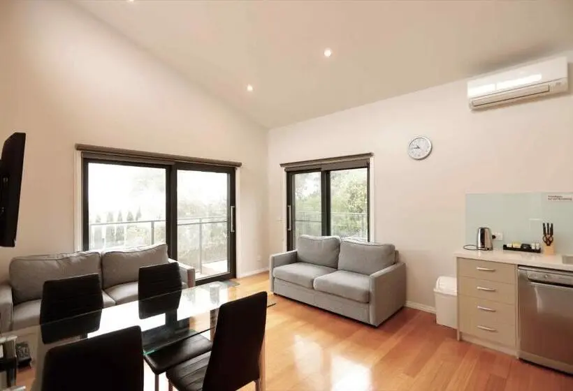 オーシャンビューの２ベッドルームデラックスアパート, Apollo Bay Seal Apartments