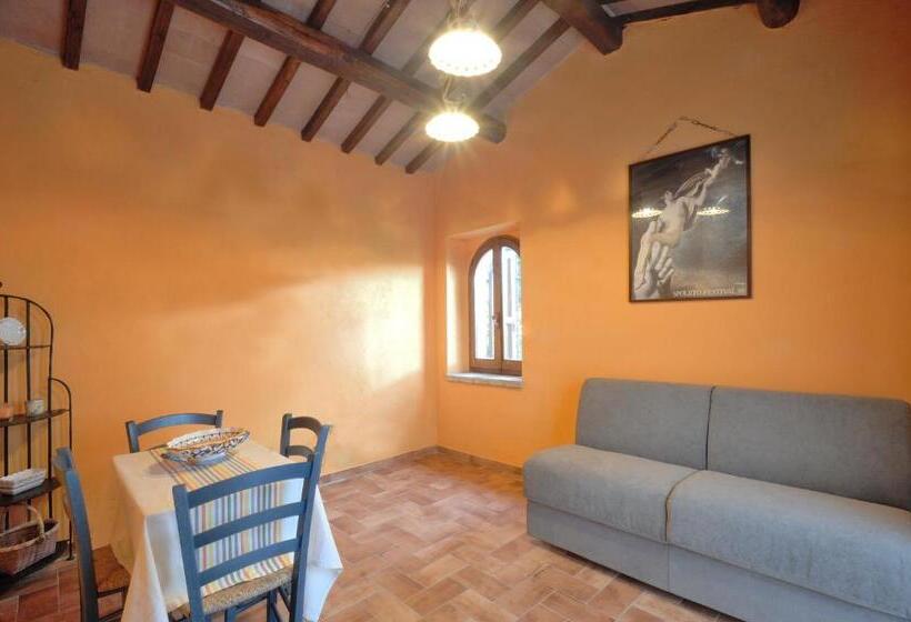 آپارتمان 1 خوابه با چشم‌انداز باغ, Casale Del Monsignore