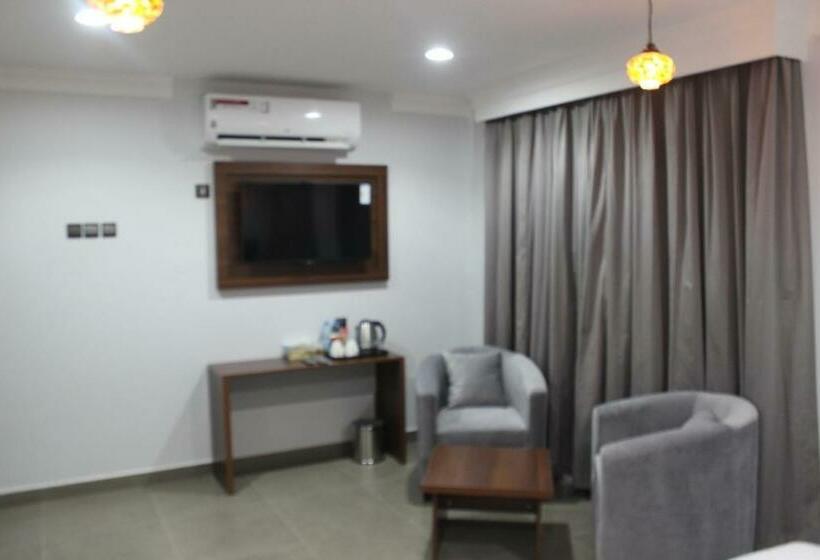 اتاق لوکس با تخت بزرگ, My Hotel Nizwa Residence Hotel Apartement نزوى ريزيدنس