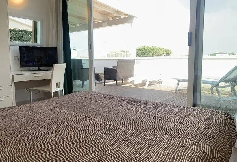 １ベッドルームペントハウスアパート, Residence Aida