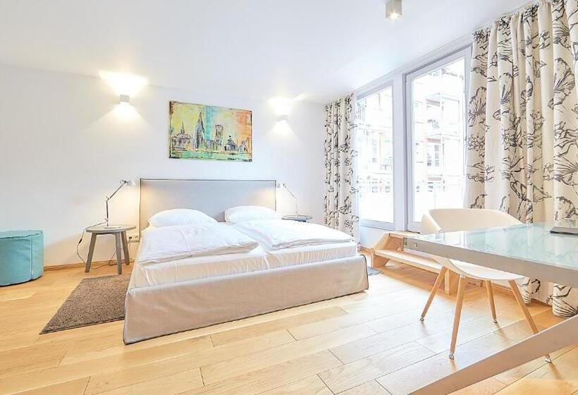 스탠다드 테라스 룸, Anno 1433 Hotel Lüneburg