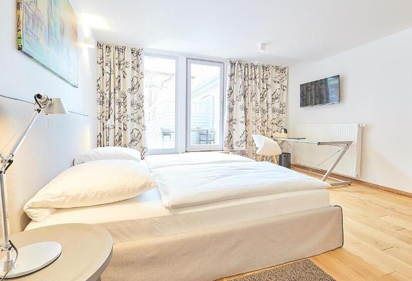 스탠다드 테라스 룸, Anno 1433 Hotel Lüneburg