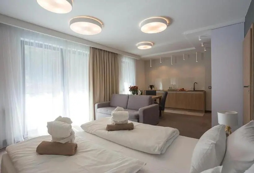 １ベッドルームのコンフォーとアパートメント, Czarny Kamień Resort & Spa