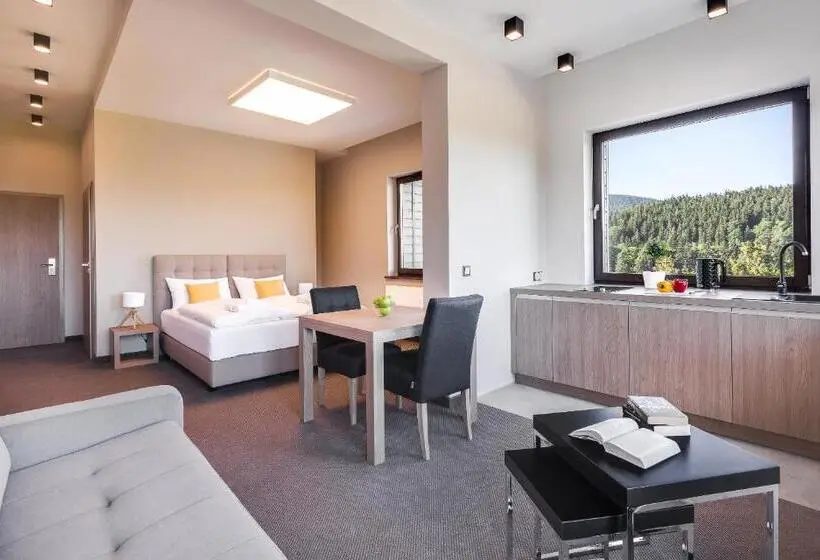 １ベッドルームのコンフォーとアパートメント, Czarny Kamień Resort & Spa