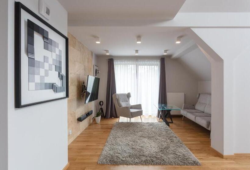 شقة ديلوكس غرفة نوم واحدة, Czarny Kamień Resort & Spa