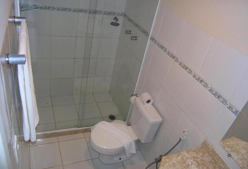 اتاق اساندارد با چشمانداز جانبی به دریا, Pousada Via Brasil