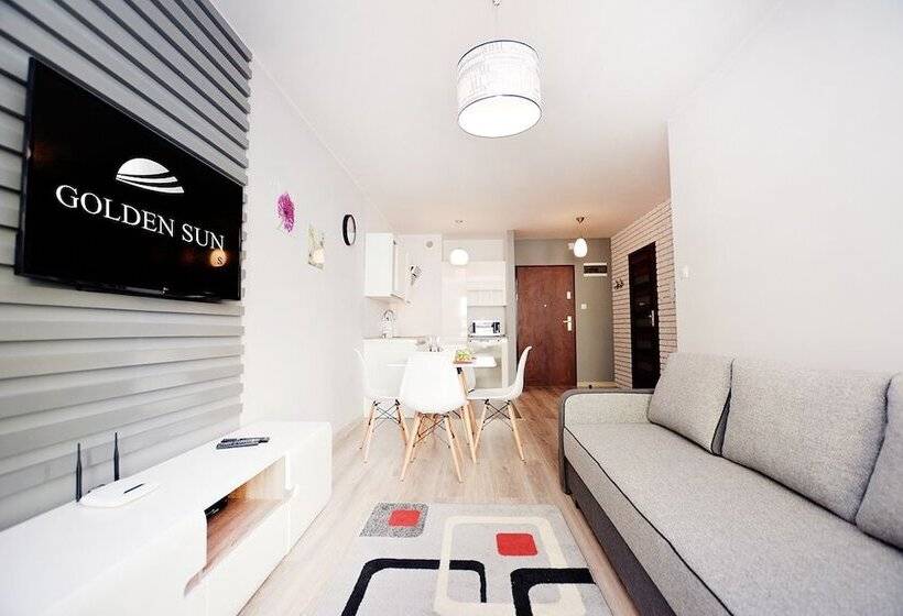 آپارتمان 1 خوابه, Golden Sun Apartments    Bursztynowe