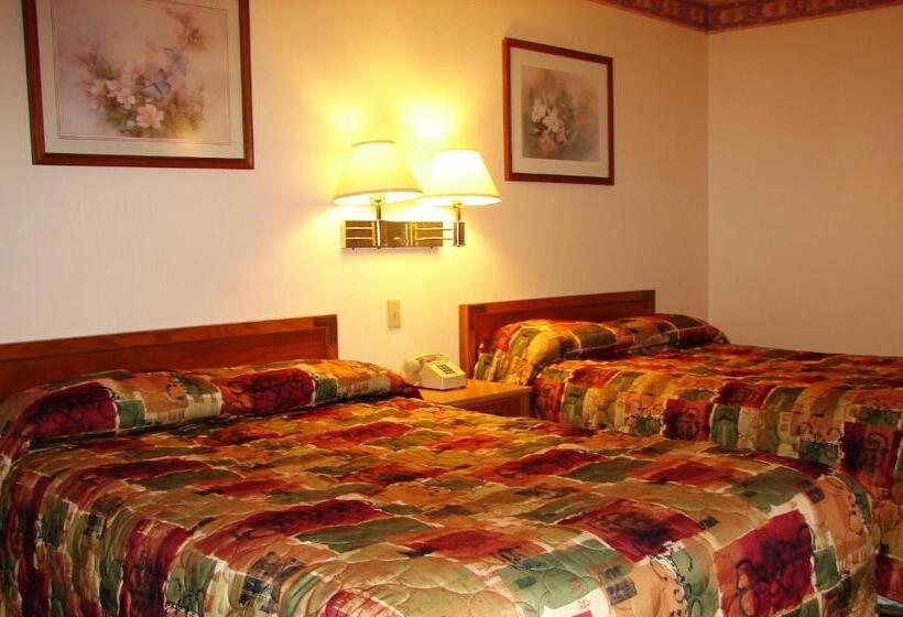 غرفه قياسيه سريرين مزدوجين, Baxter Inn 4 Less