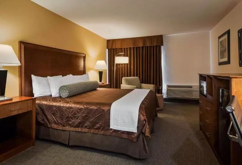 キングサイズベッドのスタンダードルーム, Best Western Plus Atrium Inn