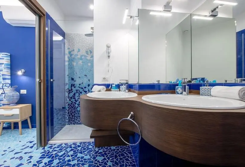 バルコニー付きデラックスルーム, Aquae Romanae Piazza Lauro