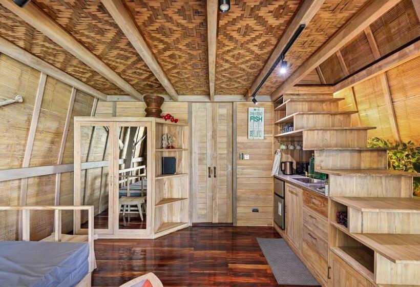 سوئیت با تخت بزرگ, Lumbung Loft Villas At Karuna El Nido