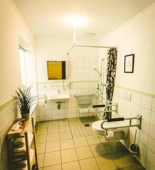 Standard room with outdoor bath, Ostel Jugendhotel Bremervörde