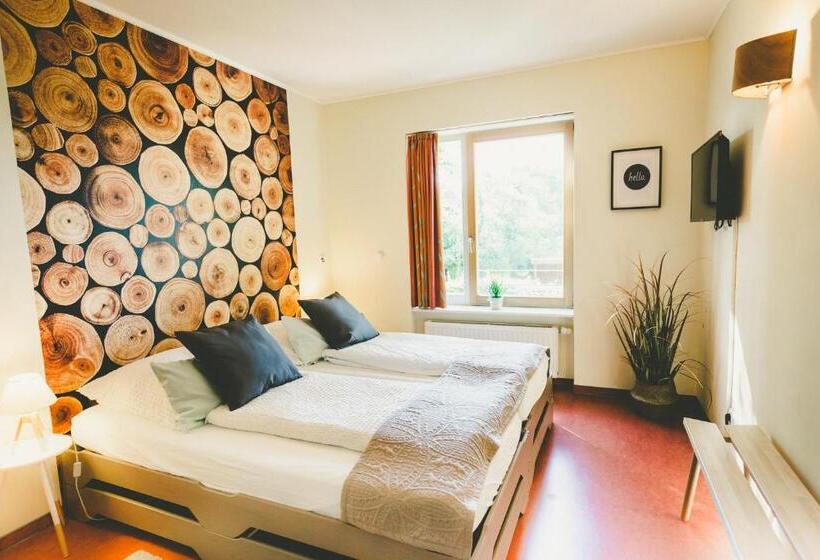 غرفة قياسية مع حمام خارجي, Ostel Jugendhotel Bremervörde