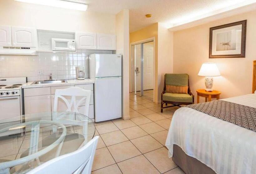 غرفة قياسية مطلّة علي البحر, Belleair Beach Resort Motel