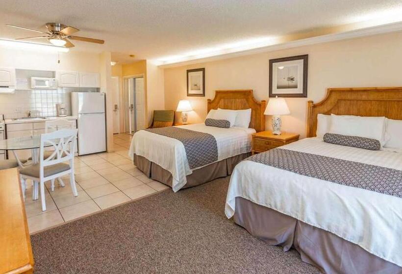 غرفة قياسية مطلّة علي البحر, Belleair Beach Resort Motel