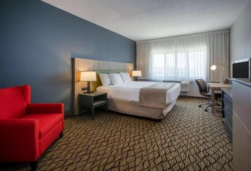 キングサイズベッドのスタンダードルーム, Days Inn & Suites By Wyndham Rochester Hills Mi