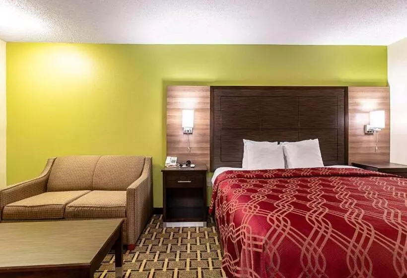 キングサイズベッドのスタンダードルーム, Econo Lodge