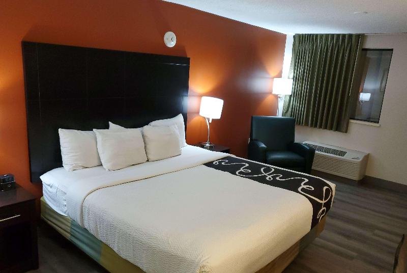 キングサイズベッドのデラックスルーム, La Quinta Inn By Wyndham Tampa Near Busch Gardens