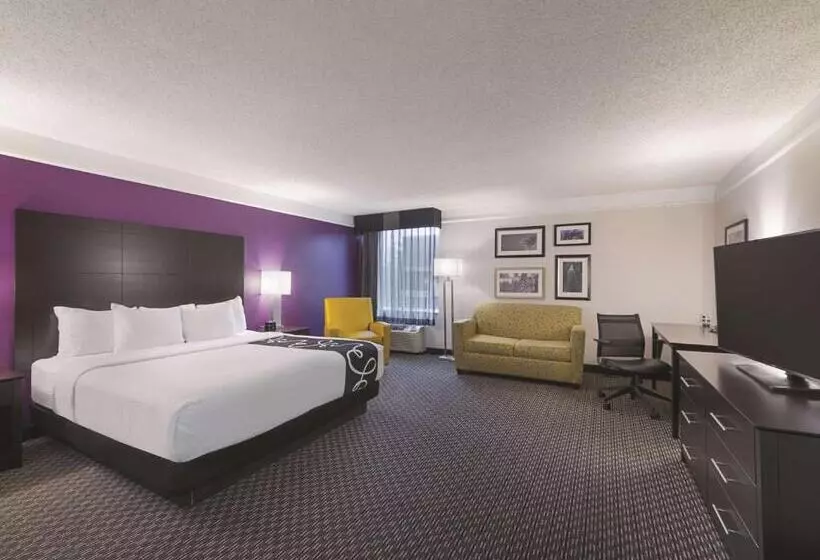 キングサイズベッドのスタンダードルーム, La Quinta By Wyndham Austin Round Rock