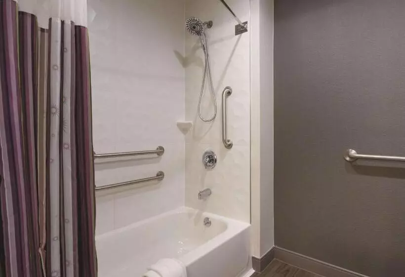 اتاق استاندارد با تخت بزرگ برای معلولان, La Quinta By Wyndham Hartford Bradley Airport