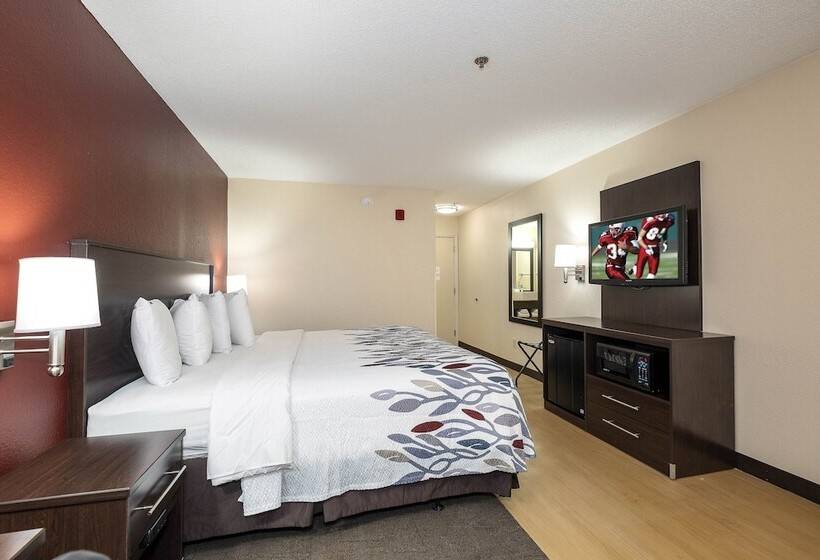 디럭스 룸, Red Roof Inn & Conference Center Wichita Airport