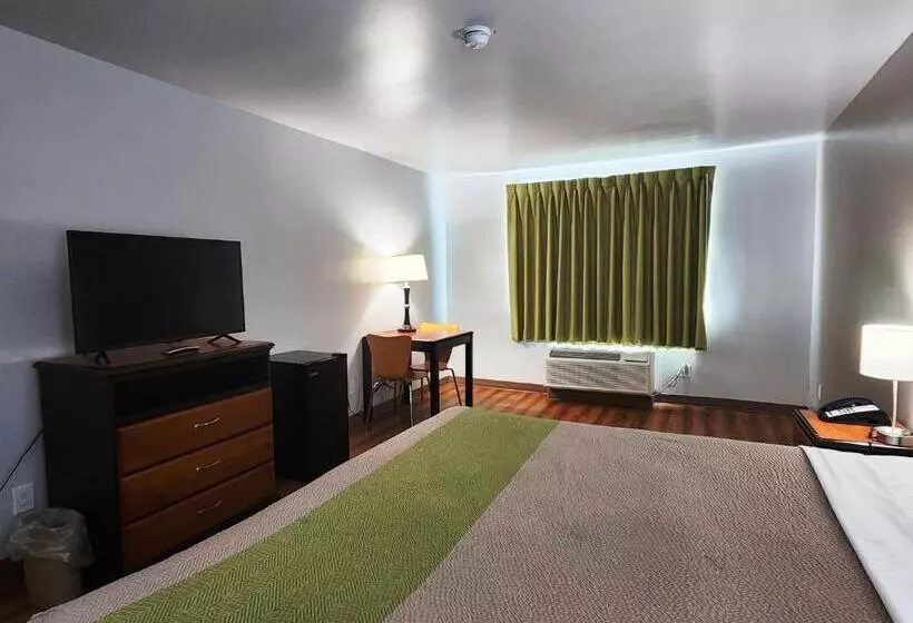 身障者適用キングサイズベッドルーム, Motel 6ennis, Tx