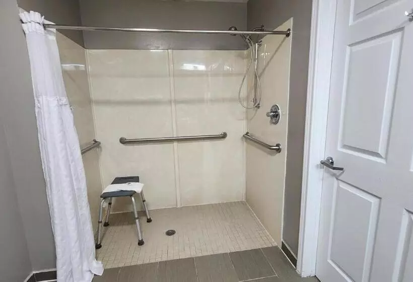 身障者適用キングサイズベッドルーム, Motel 6ennis, Tx