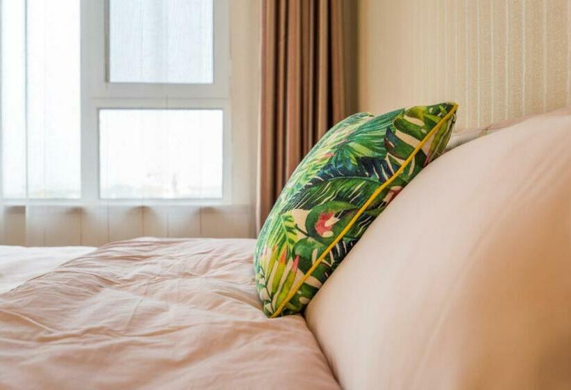 １ベッドルームアパートメント, 2) Comfortable Sea View: No. 3 Bath, No. 3 Beach, No. 10 Thousand Square Meters, Dongyi Town, Ocean