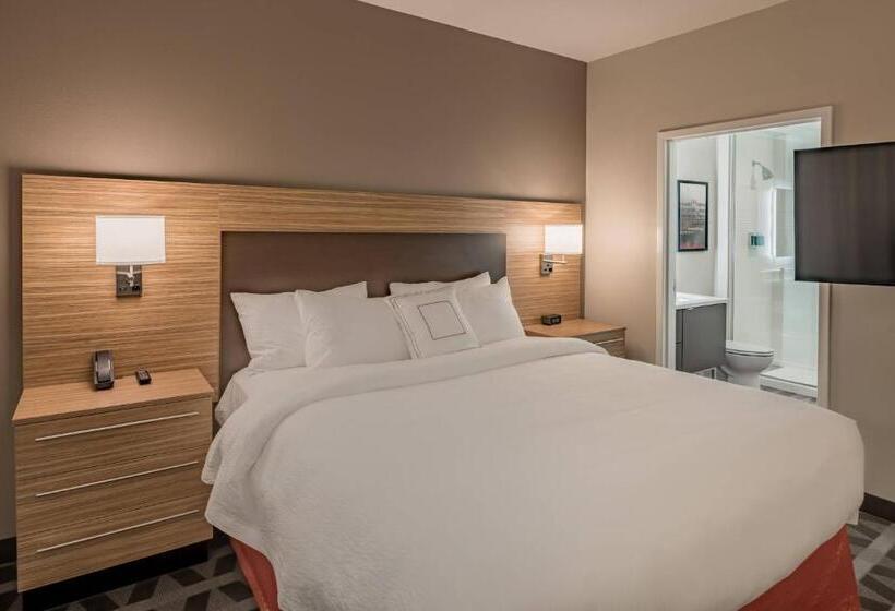 キングサイドベッドのスタンダードワンルーム, Towneplace Suites Austin South