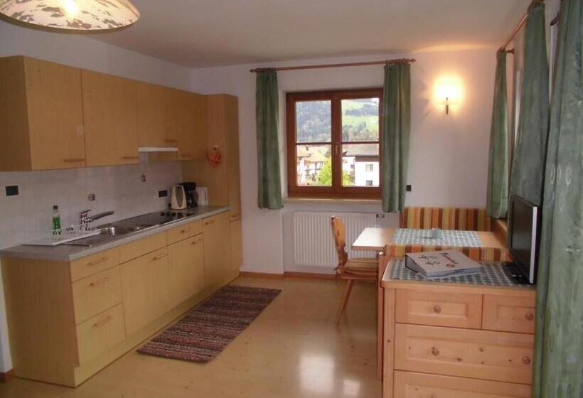 Апартаменты 1 Спальня с Балконом, Appartements Färberhof