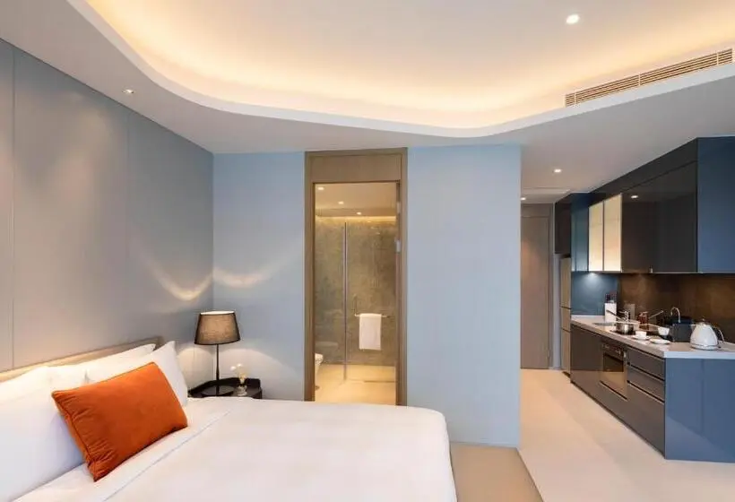 Standard-studio Puutarhanäkymä, Oakwood Apartments Sanya