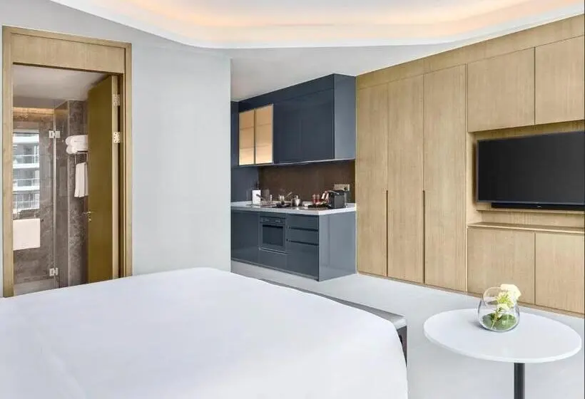 Deluxe-studio Merinäkymä, Oakwood Apartments Sanya