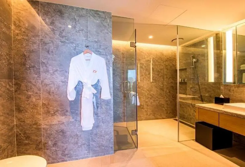 Huoneisto 1 Makuuhuone Puutarhanäkymä, Oakwood Apartments Sanya